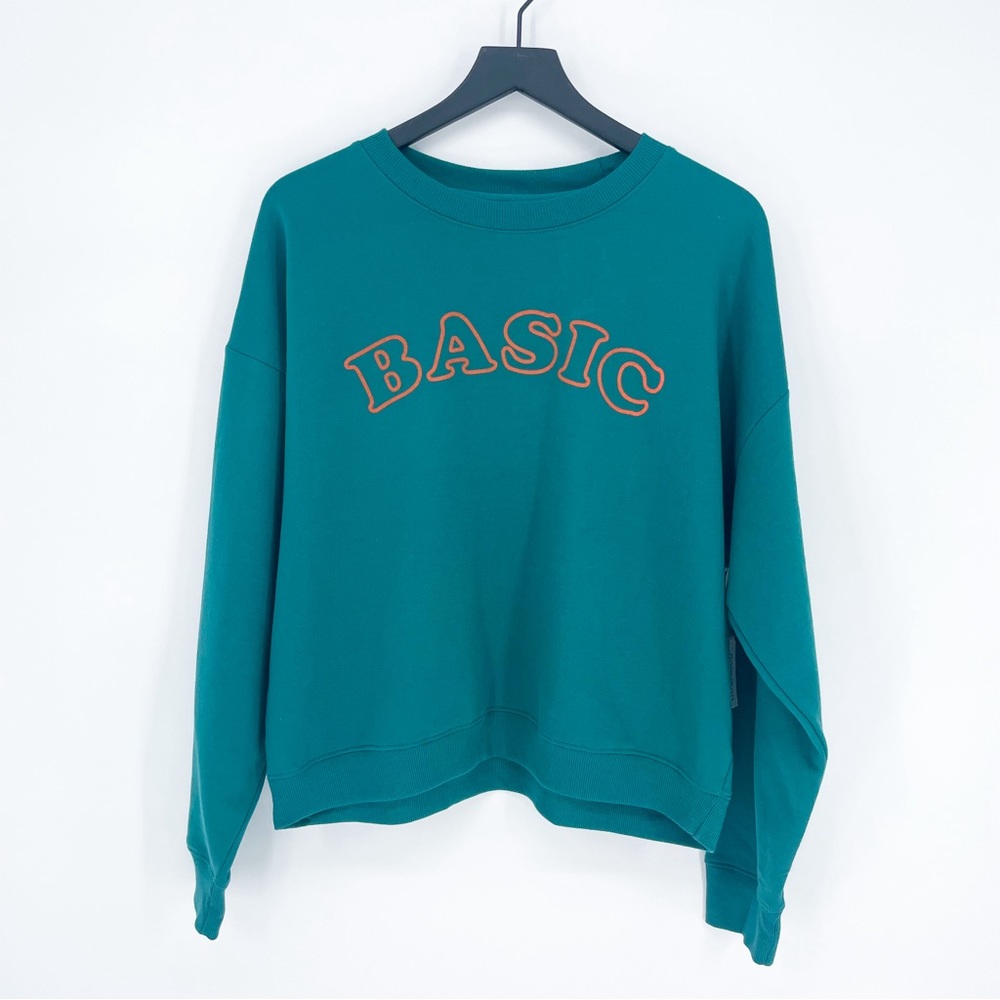 NWT Common Threads Basic Graphic Cropped Sweatshirt XL Juniors